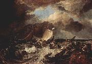 Joseph Mallord William Turner Calais Pier painting